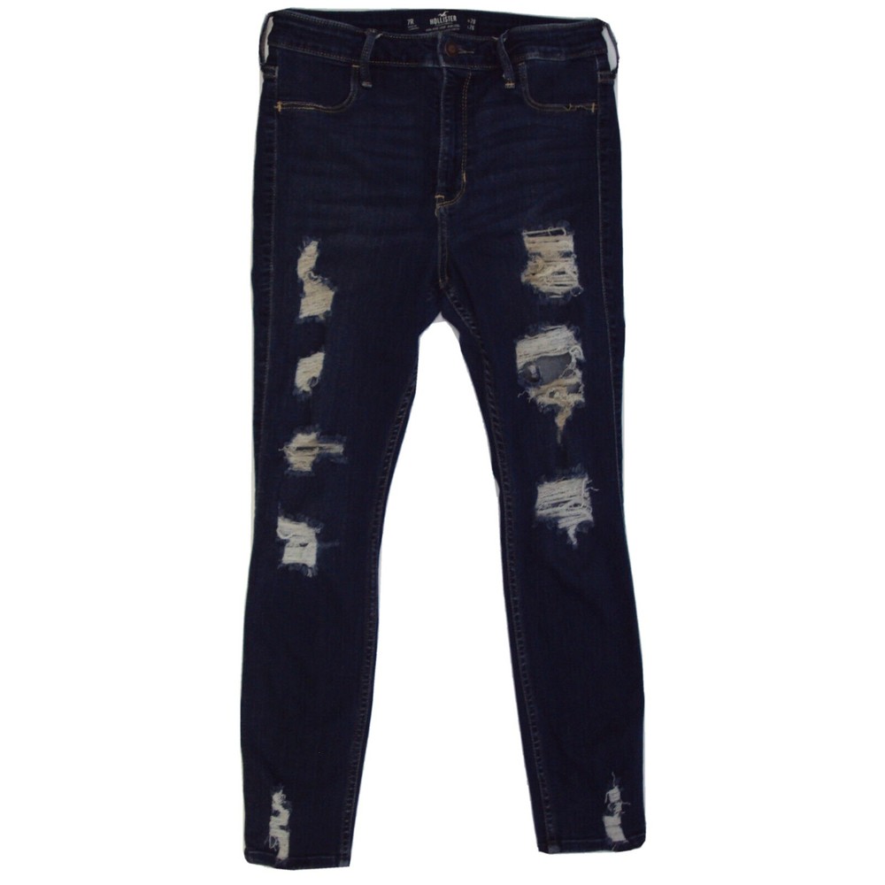 Hollister Women's High-Rise Crop Jean Legging Juniors 7R Advanced Stretch